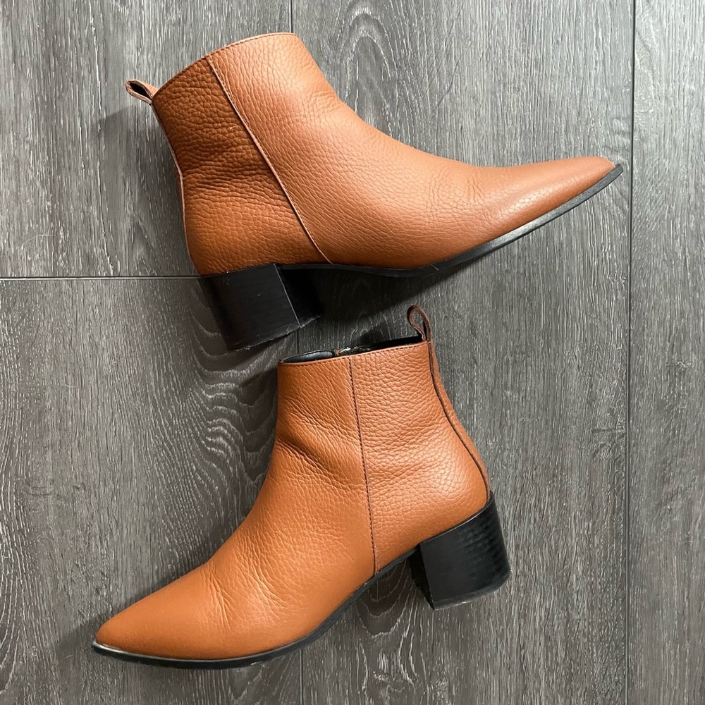 Everlane The Boss Bootie Made in Italy Sz 7 (worn once)